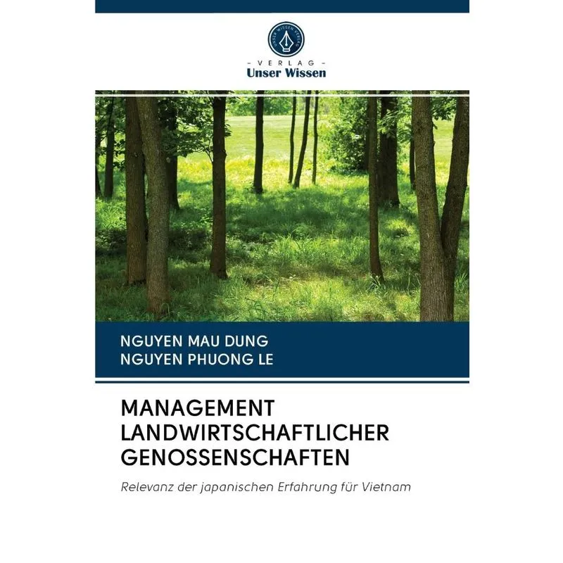MANAGEMENT LANDWIRTSCHAFTLICHER GENOSSENSCHAFTEN