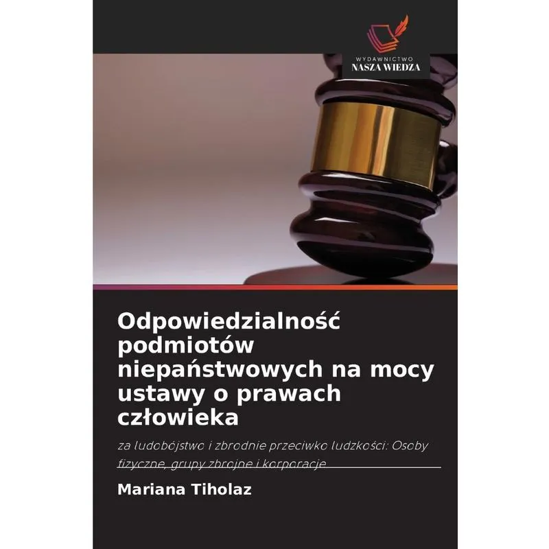 Odpowiedzialność Podmiotów Niepaństwowych Na Mocy Ustawy O