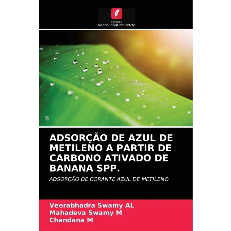 Adsorção de azul de metileno A partir de carbono ativado de