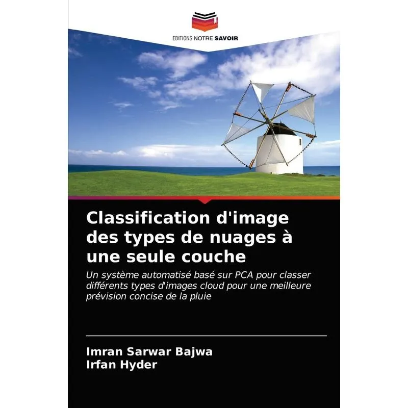 Classification dimage des types de nuages à une seule couc