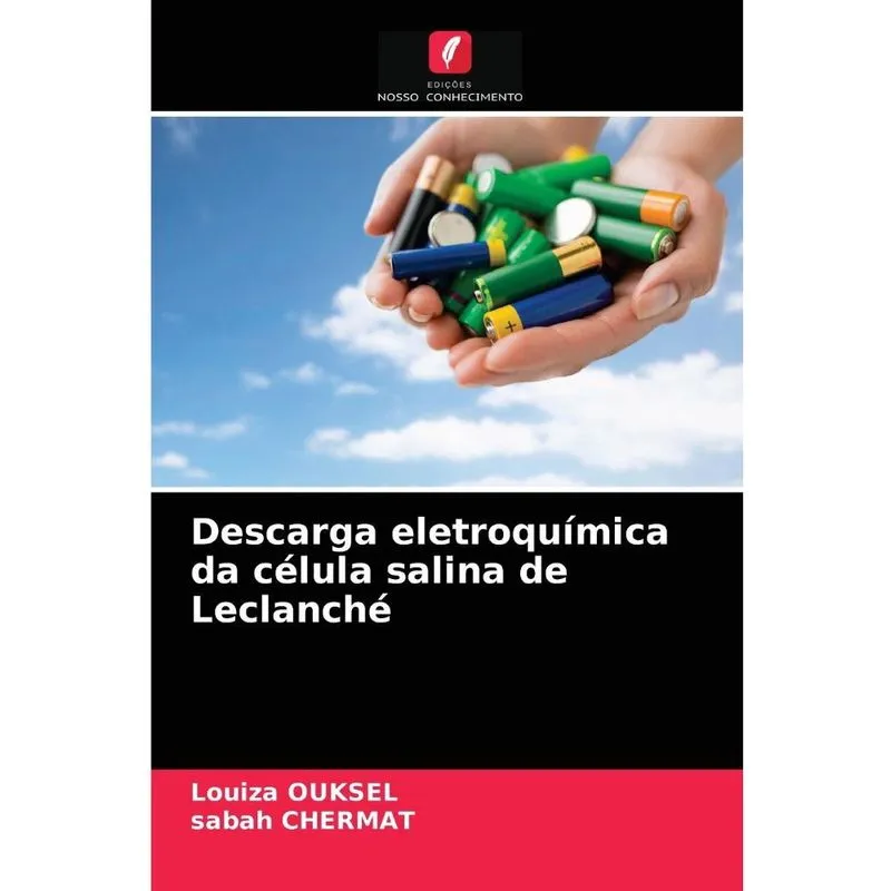 Descarga eletroquímica da célula salina de Leclanché