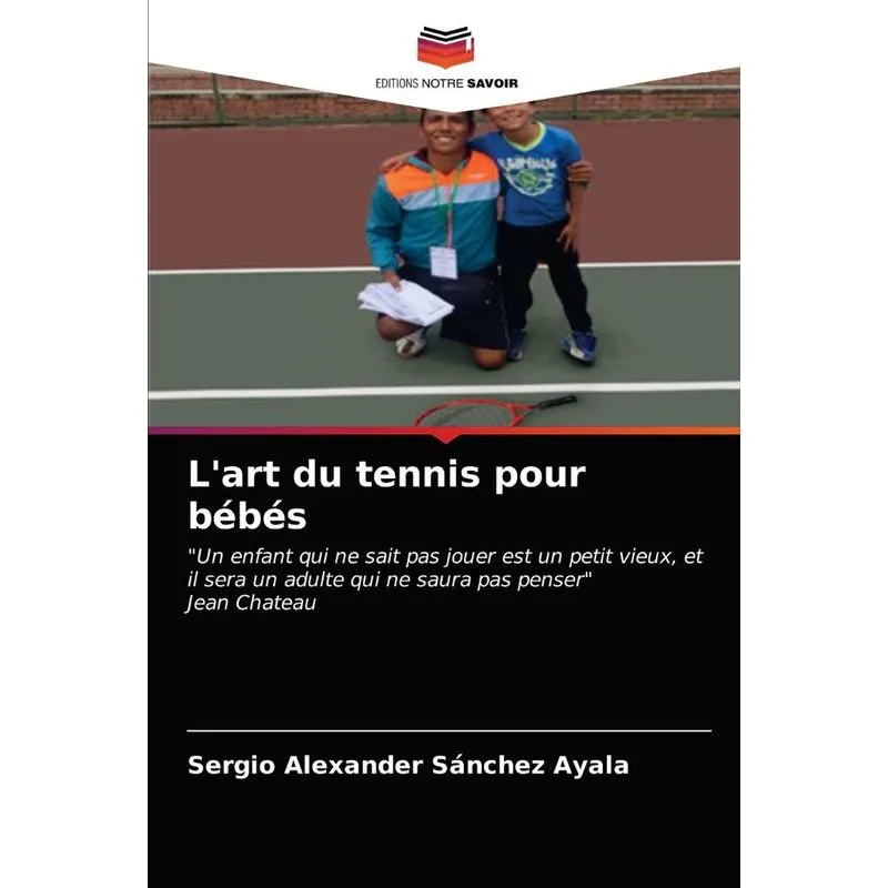 Lart du tennis pour bébés