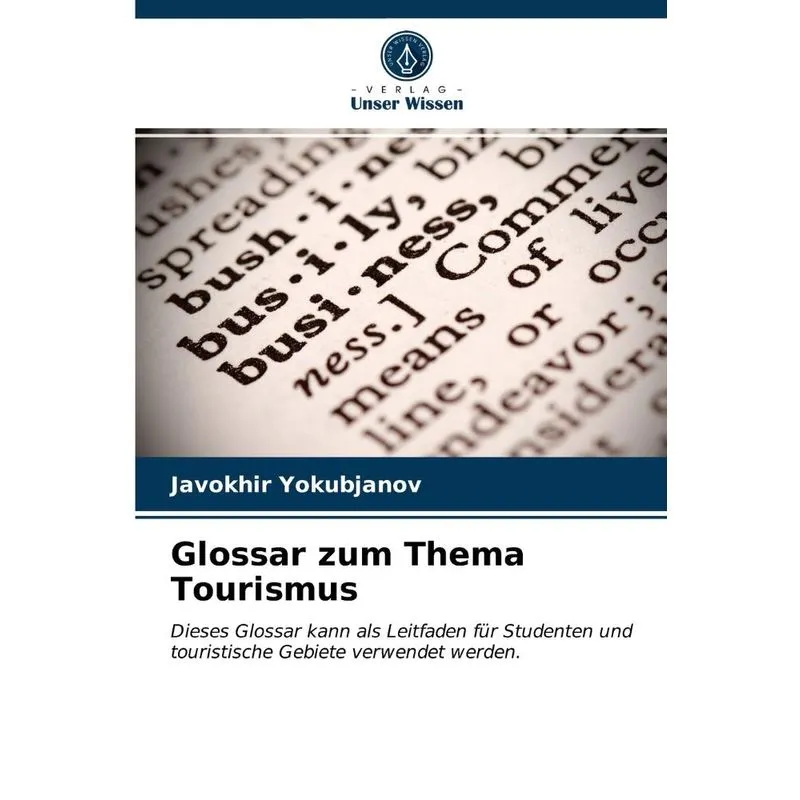 Glossar zum Thema Tourismus