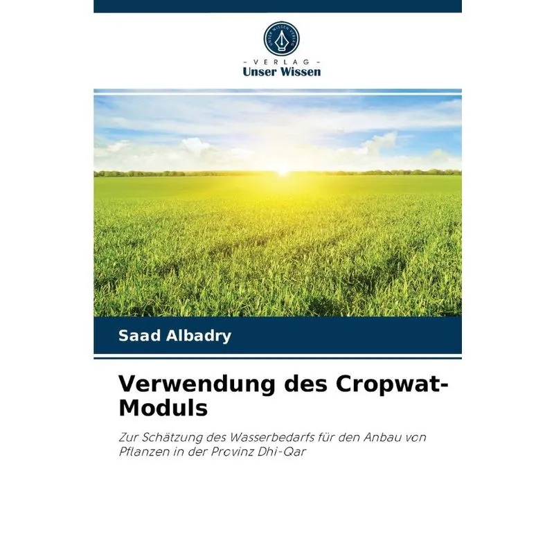 Verwendung Des Cropwat-moduls