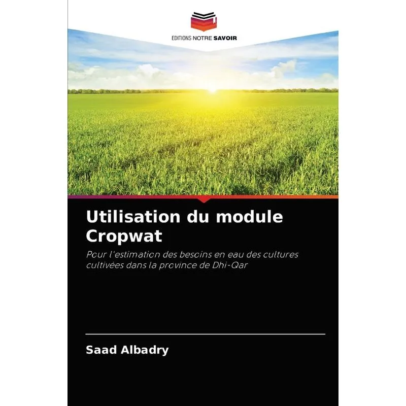 Utilisation Du Module Cropwat
