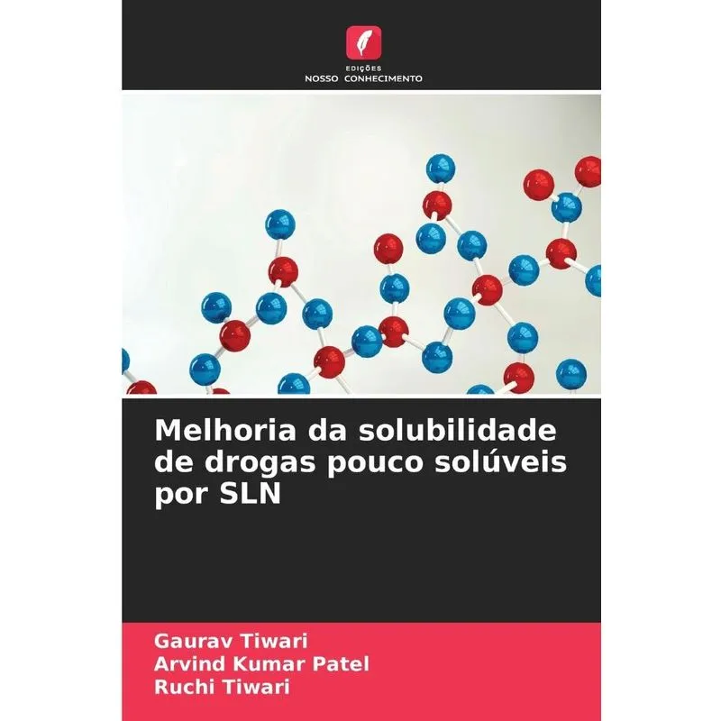 Melhoria da solubilidade de drogas pouco solúveis por SLN