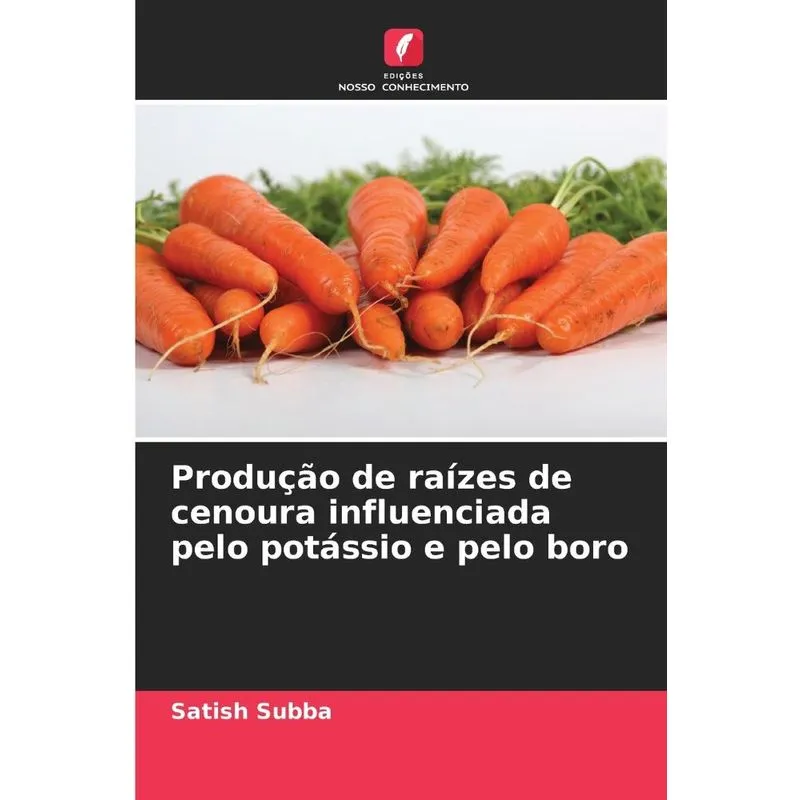 Produção de raízes de cenoura influenciada pelo potássio e