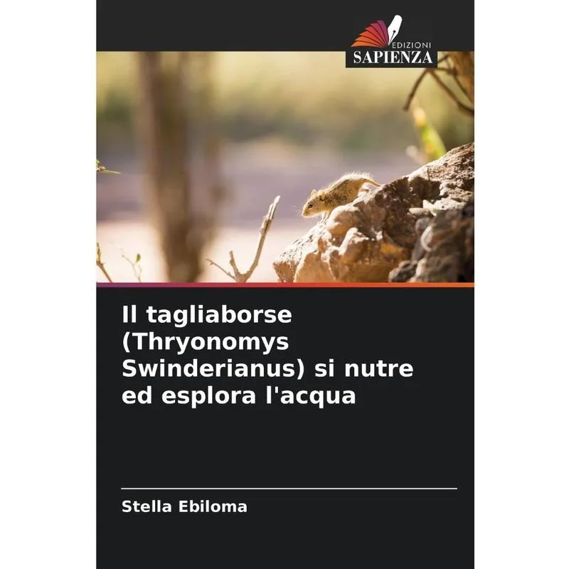 Il Tagliaborse (thryonomys Swinderianus) Si Nutre Ed Esplor