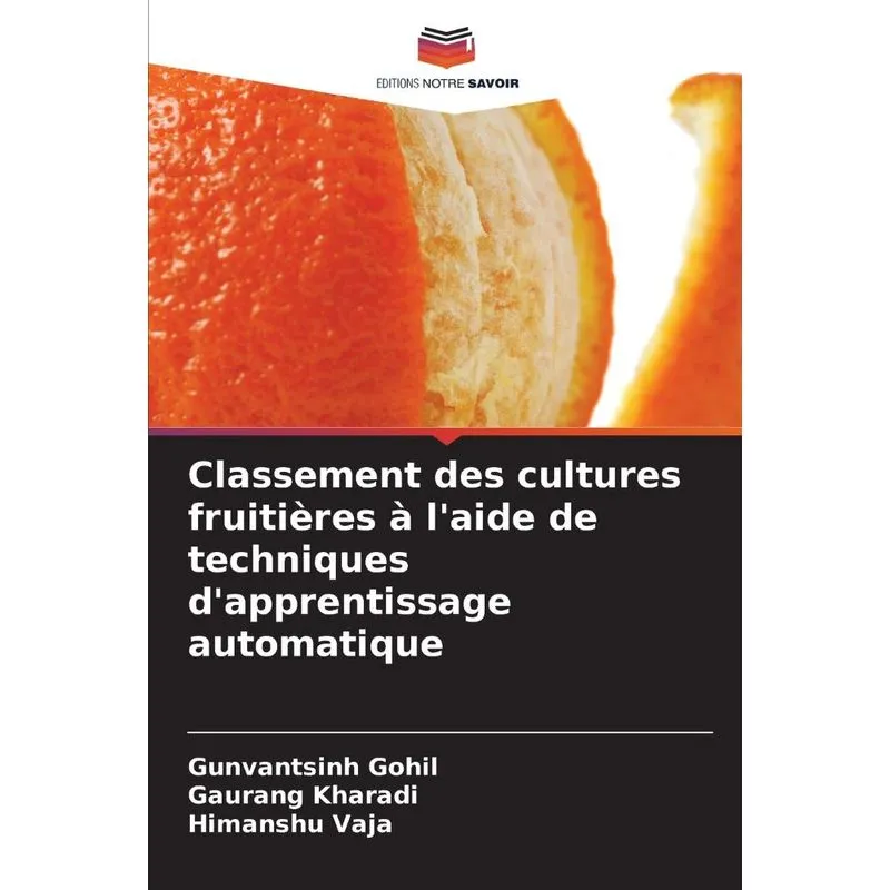Classement Des Cultures Fruitières À Laide De Techniques D