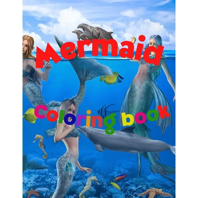 Mermaid Coloring Book