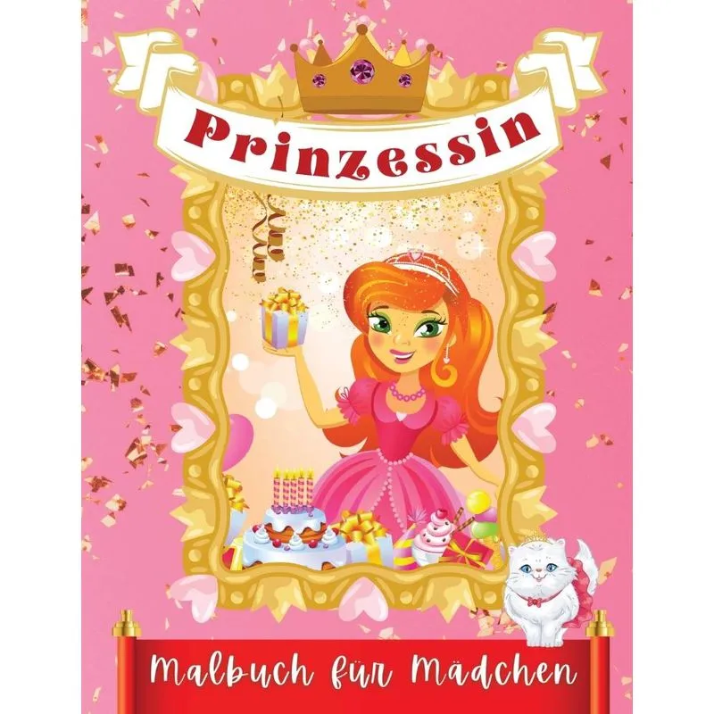 Prinzessin Malbuch für Mädchen