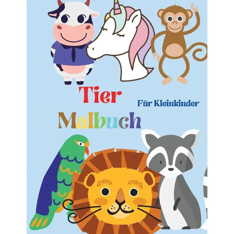 Tier-Malbuch, für Kleinkinder