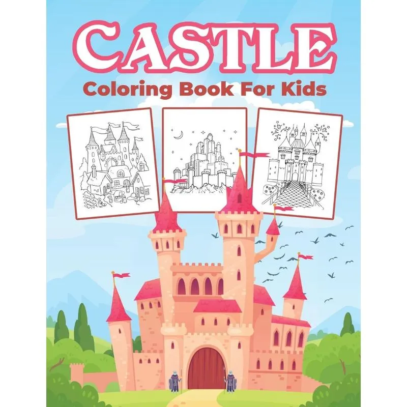 Castle Coloring Book For Kids