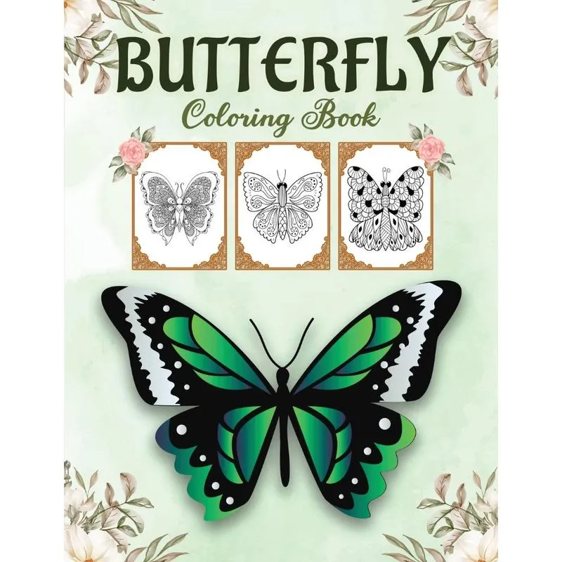Butterfly Coloring Book For Kids