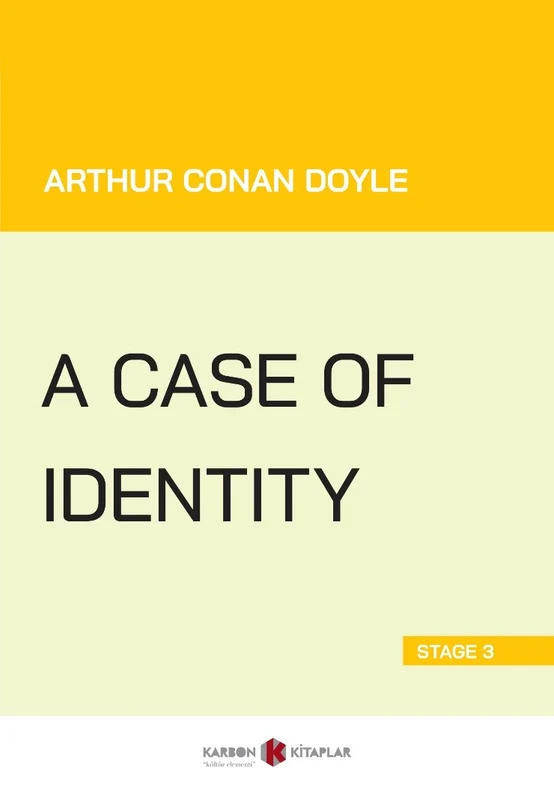 A Case of Identity (Stage 3) | KARBON KİTAPLAR (Ciltsiz)