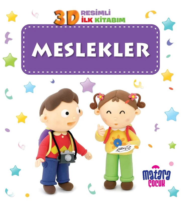 3D Resimli İlk Kitabım – Meslekler | MATARA ÇOCUK (Ciltsiz)