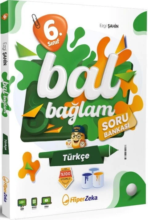 6. Sınıf Türkçe Bal Bağlam Soru Bankası Hiper Zeka Yayınları | Hiper Zeka