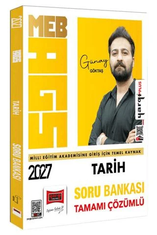 2027 MEB-AGS Tarih Tamamı Çözümlü Soru Bankası | Yargı Yayınevi (Ciltsiz)