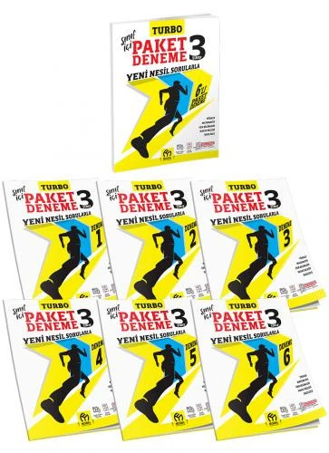 3.Sınıf Turbo Paket Deneme | İş Bankası Kültür Yayınları