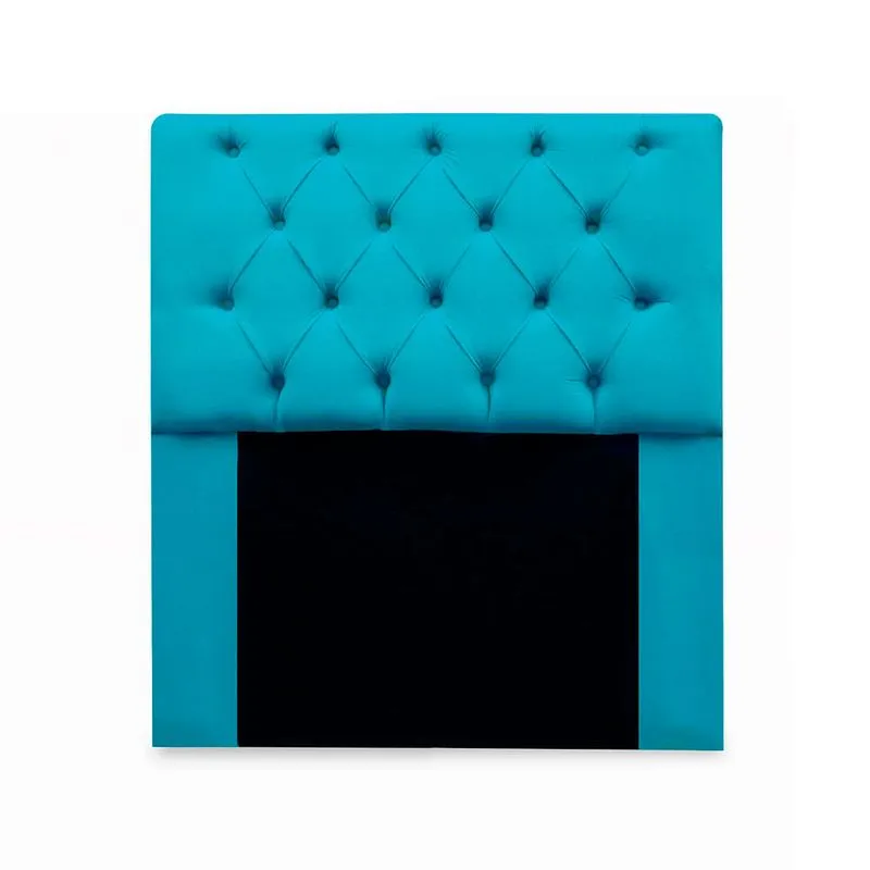 Cabeceira Mirage Para Cama Box Solteiro 90cm com Capitonê Suede - Renascer Decor