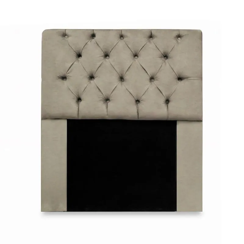 Cabeceira Mirage Para Cama Box Solteiro 120cm com Capitonê Suede - Renascer Decor