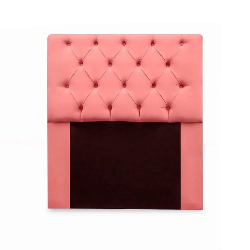 Cabeceira Mirage Para Cama Box Solteiro 120cm com Capitonê Suede - Renascer Decor
