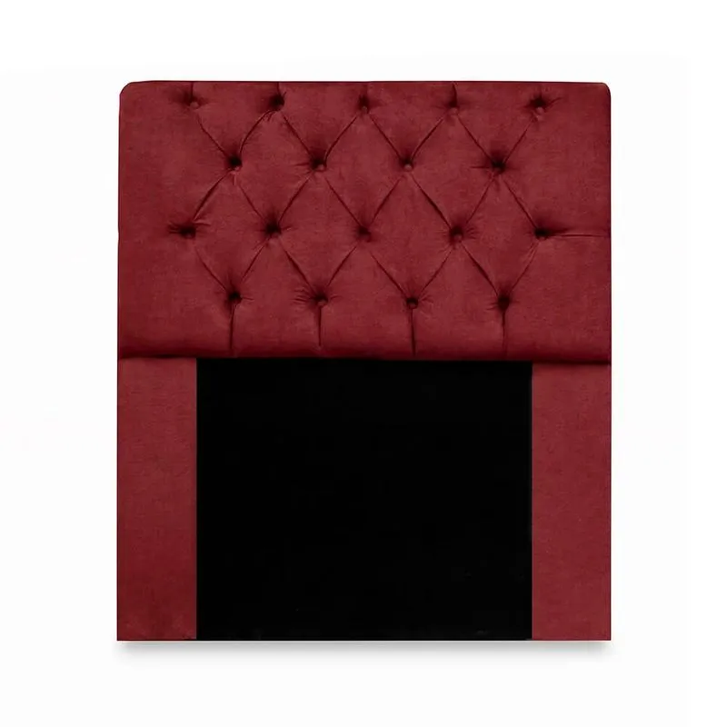 Cabeceira Mirage Para Cama Box Solteiro 120cm com Capitonê Suede - Renascer Decor
