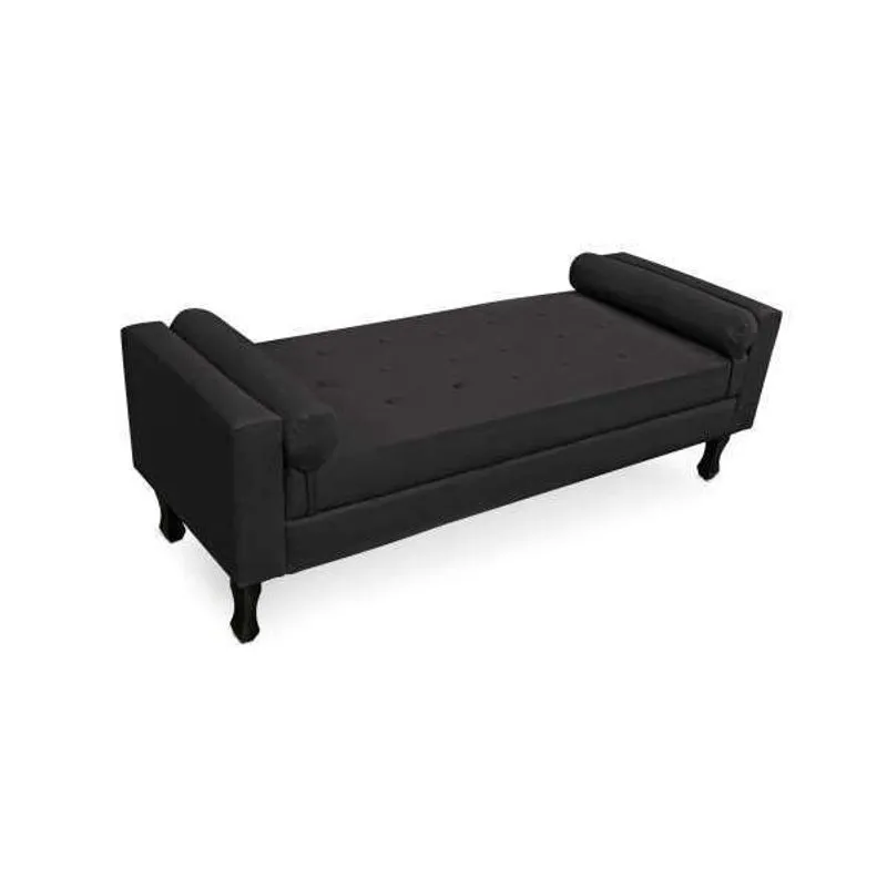 Calçadeira Baú Felix Queen Size 160cm Suede