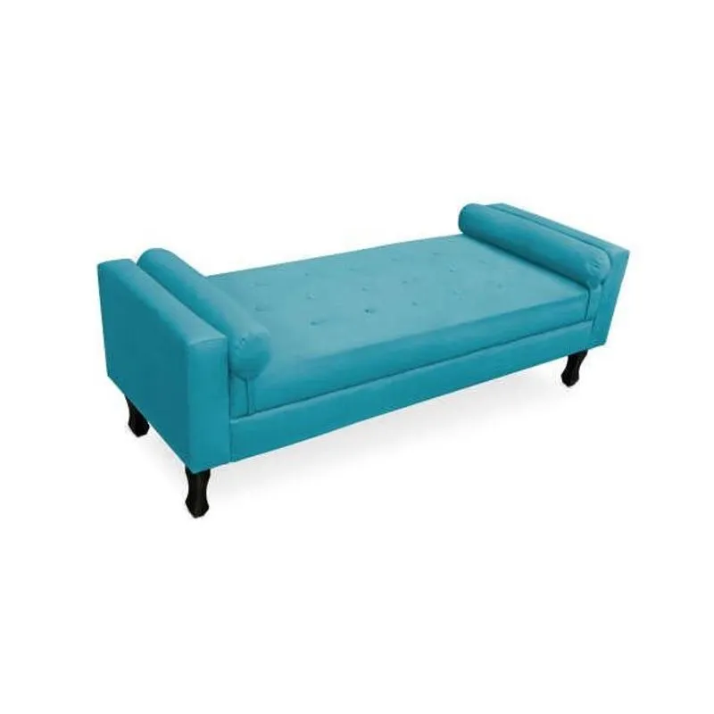 Calçadeira Baú Felix King Size 195cm Suede