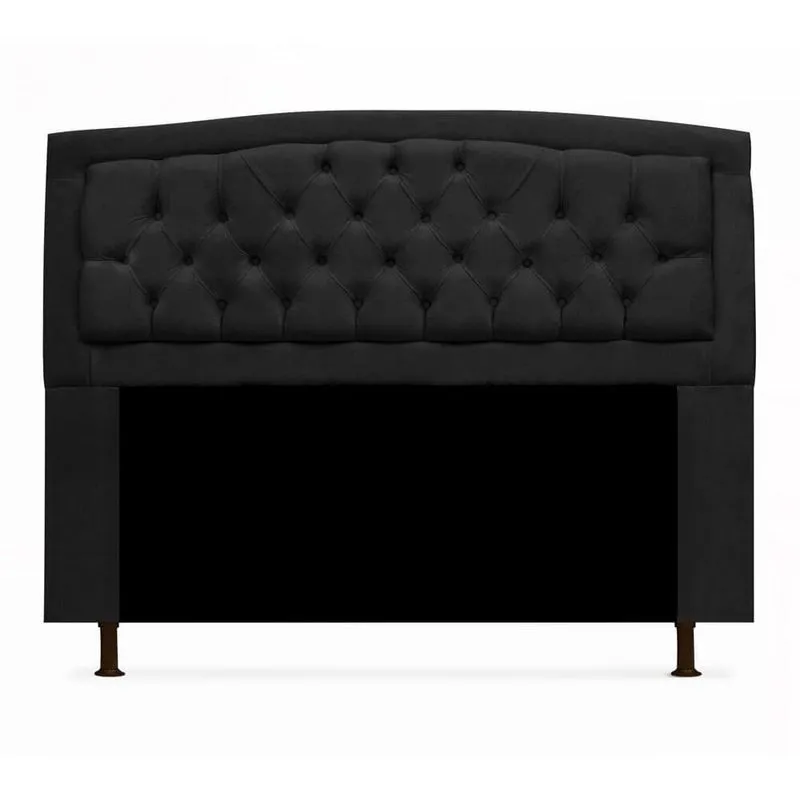 Cabeceira Geovana Para Cama Box King Size 195cm com Capitonê Suede - Ecotec Decor