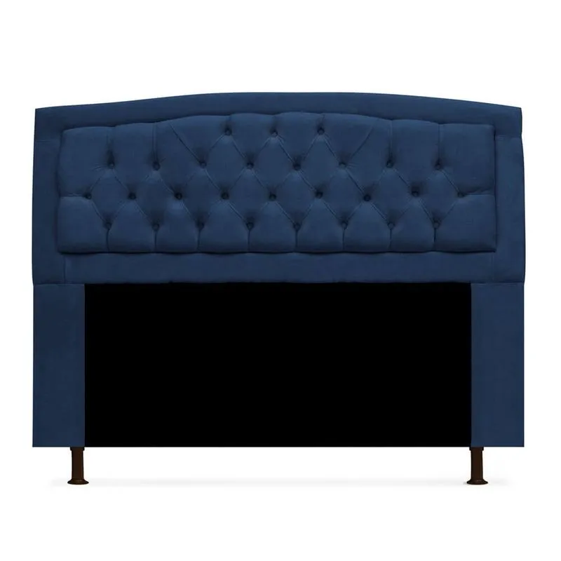 Cabeceira Geovana Para Cama Box King Size 195cm com Capitonê Suede - Ecotec Decor