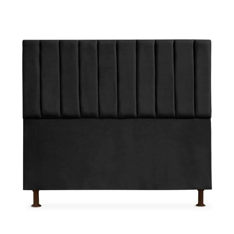 Cabeceira Cancun para Cama Box Casal 140cm Suede - Renascer Decor