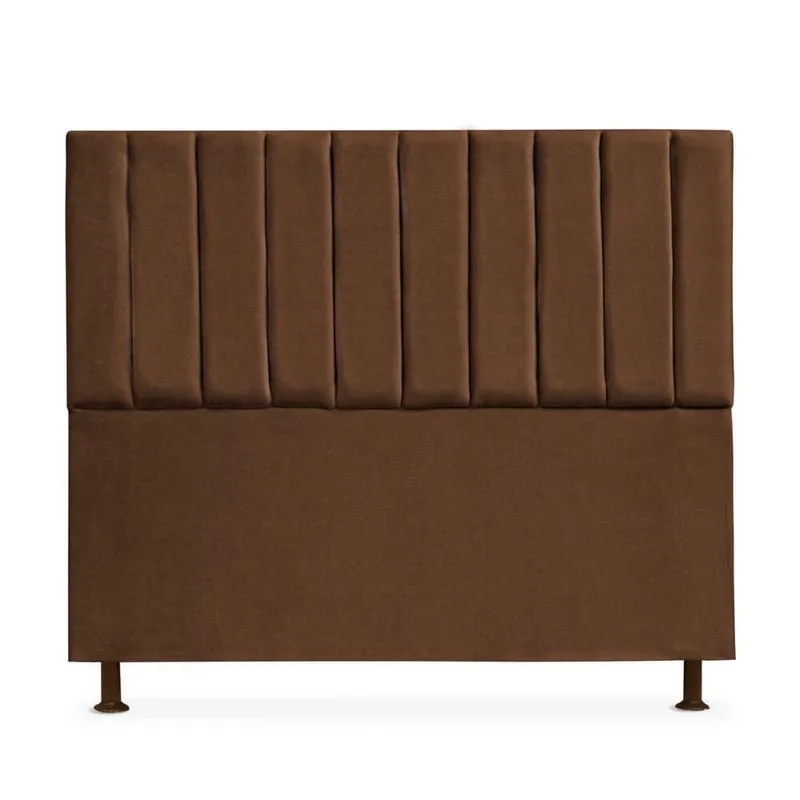 Cabeceira Cancun Para Cama Box Queen Size 160cm Suede - Renascer Decor