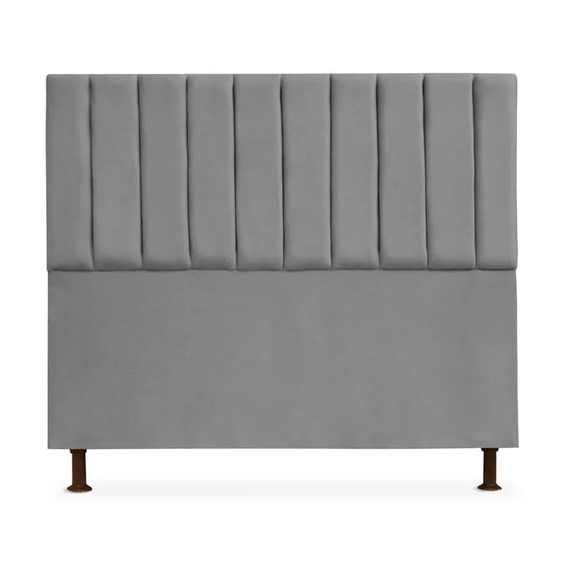 Cabeceira Cancun Para Cama Box Queen Size 160cm Suede - Renascer Decor
