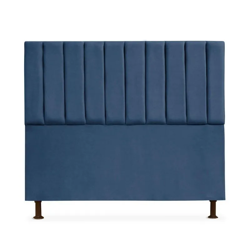 Cabeceira Cancun Para Cama Box Queen Size 160cm Suede - Renascer Decor
