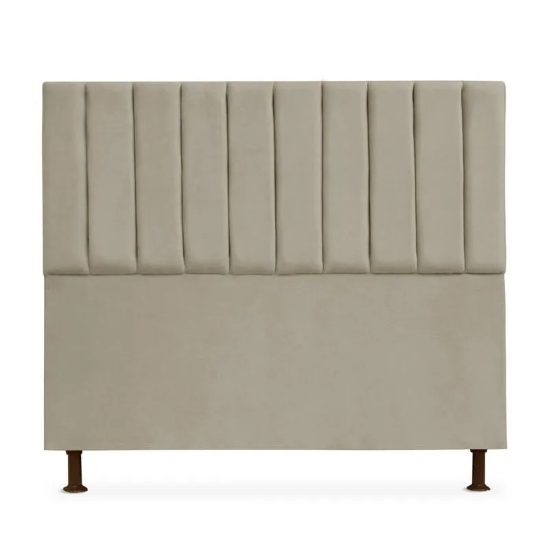 Cabeceira Cancun Para Cama Box King Size 195cm Suede - Renascer Decor