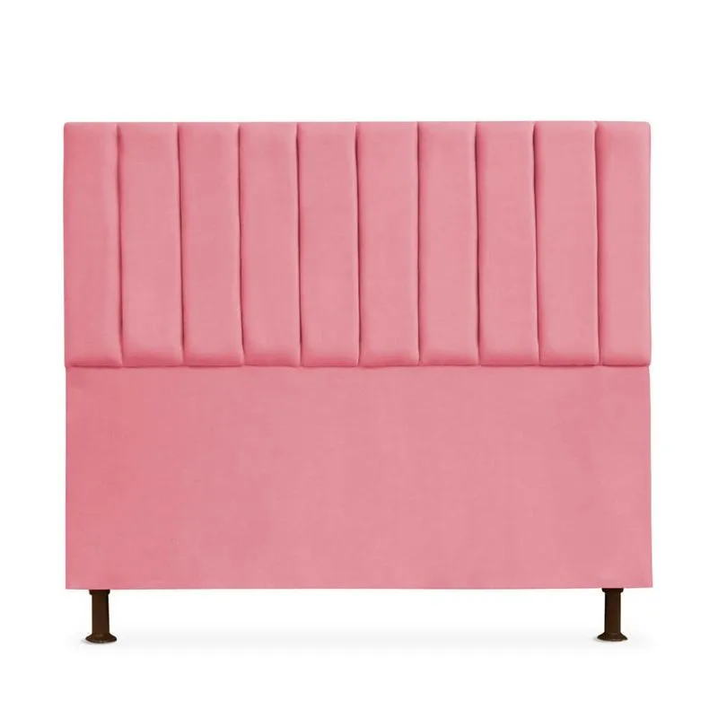 Cabeceira Cancun Para Cama Box King Size 195cm Suede - Renascer Decor