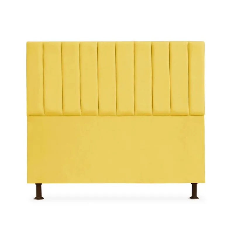 Cabeceira Cancun Para Cama Box King Size 195cm Suede - Renascer Decor