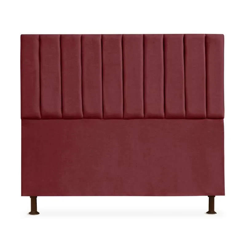 Cabeceira Cancun Para Cama Box King Size 195cm Suede - Renascer Decor