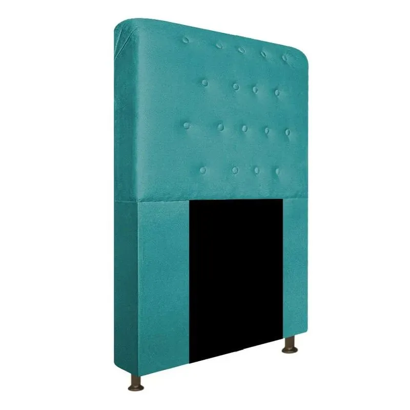 Cabeceira Brenda Para Cama Box Solteiro 100cm com Capitonê Suede - Ecotec Decor