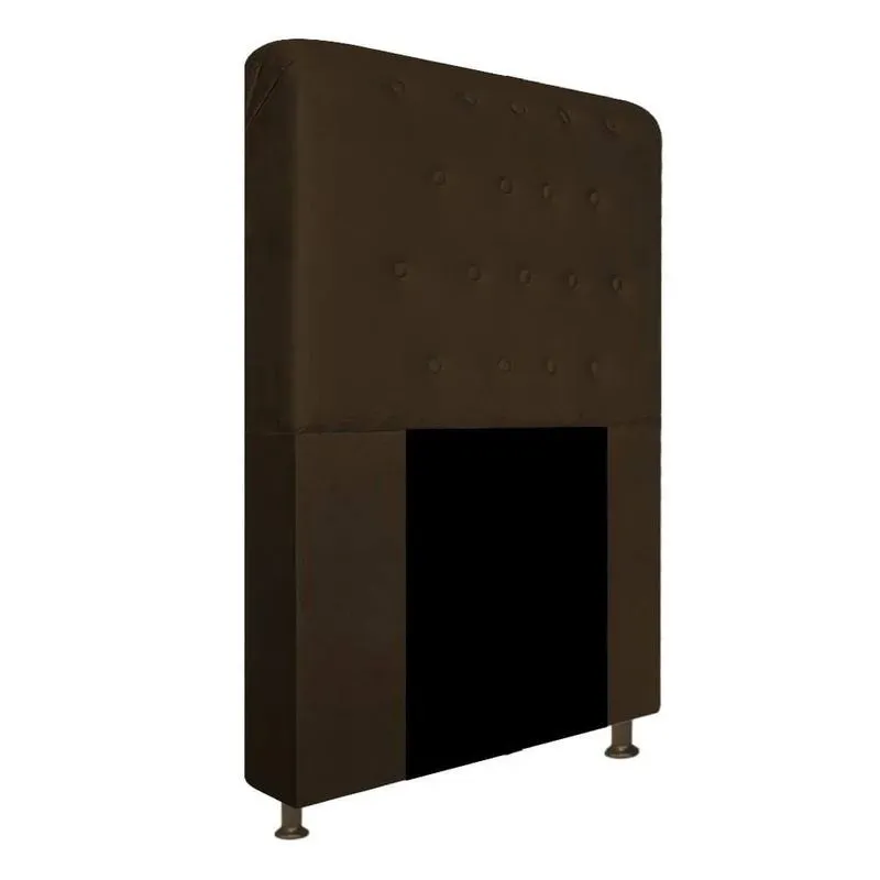 Cabeceira Brenda Para Cama Box Solteiro 120cm com Capitonê Suede - Renascer Decor