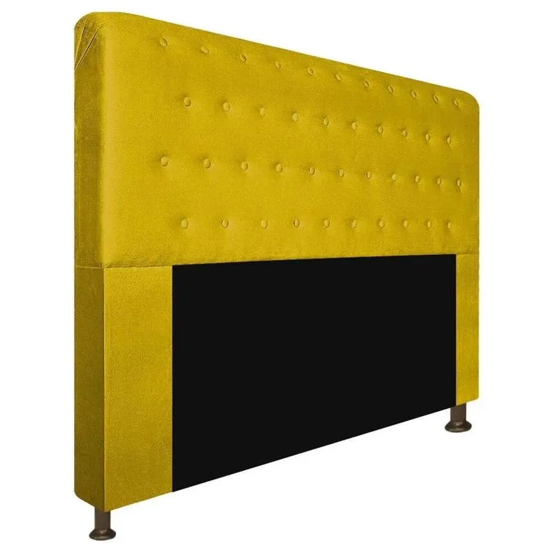Cabeceira Brenda para Cama Box Casal 140cm com Capitonê Suede - Renascer Decor