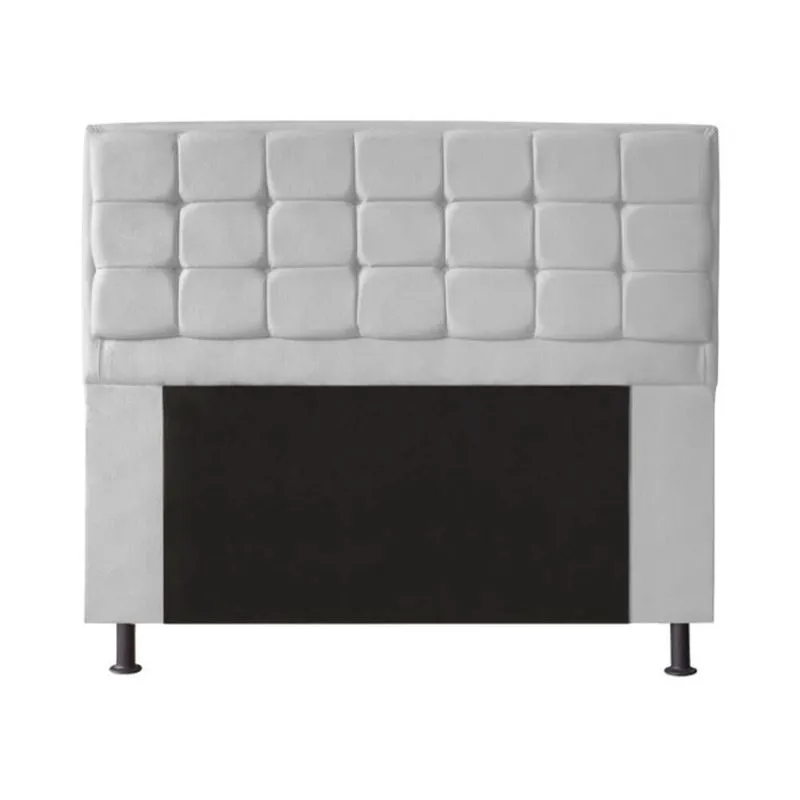 Cabeceira Copenhague Para Cama Box Queen Size 160cm com Capitonê Suede - Ecotec Decor