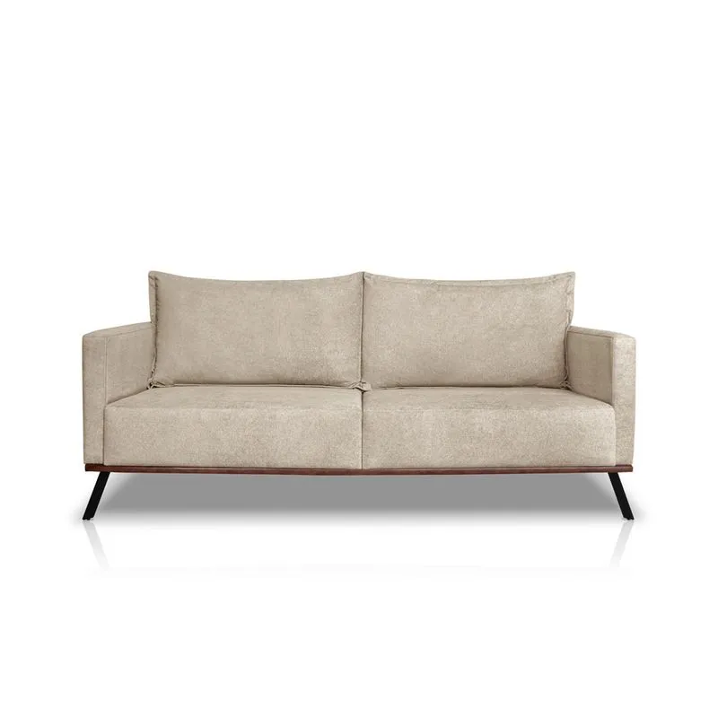 Sofá Atlas 2 Lugares 180cm Linho Boucle