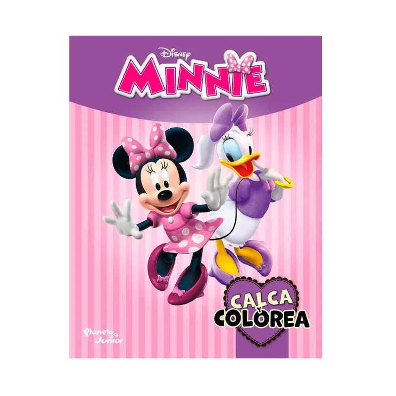 Calca y colorea — Minnie