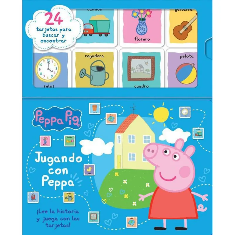 Jugando Con Peppa 24 Tarjetas , Grupo Sin Fronteras