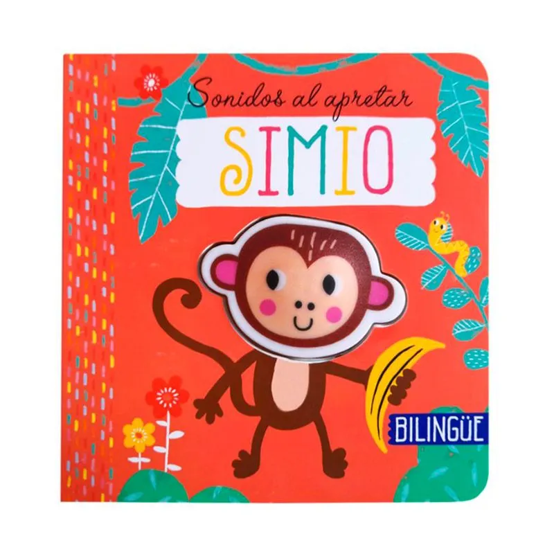 Sonidos al apretar simio