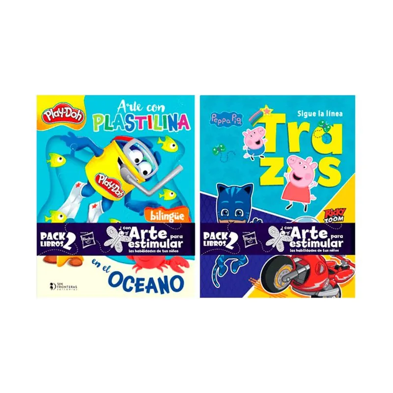 Pack de 2 libros con arte estimular Pack de 2 libros con arte para estimular