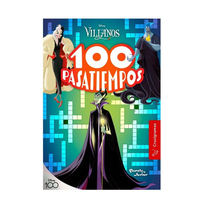 100 pasatiempos Villanos (crucigramas)