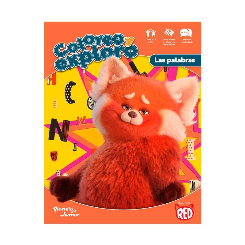 Coloreo y exploro las palabras: Red